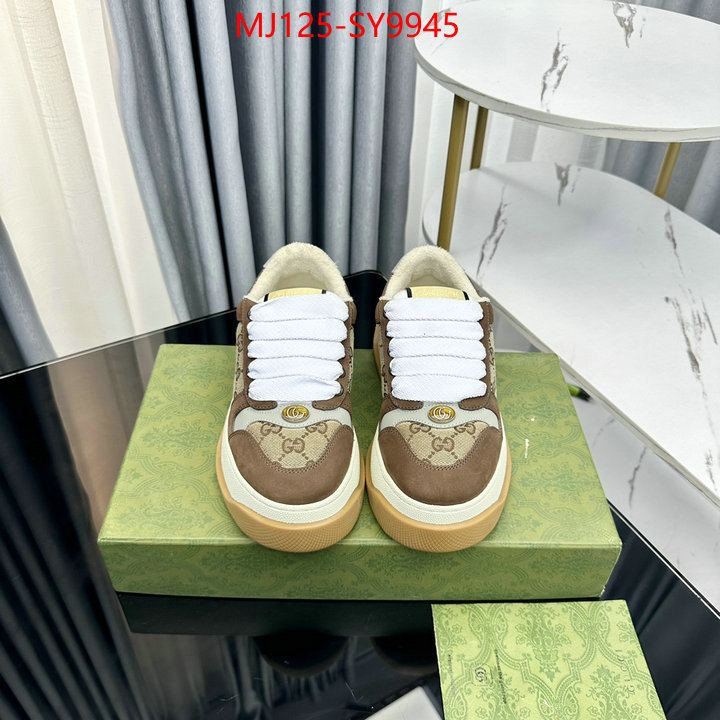 Men Shoes-Gucci cheap ID: SY9945 $: 125USD