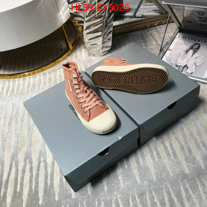 Men Shoes-Balenciaga aaaaa quality replica ID: SY9026 $: 89USD