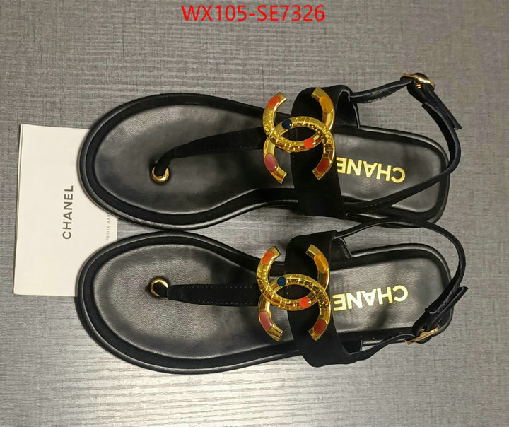 Women Shoes-Chanel where could you find a great quality designer ID: SE7326 $: 105USD