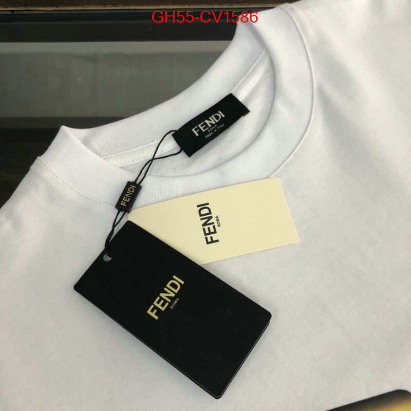 Clothing-Fendi high quality 1:1 replica ID: CV1586 $: 55USD