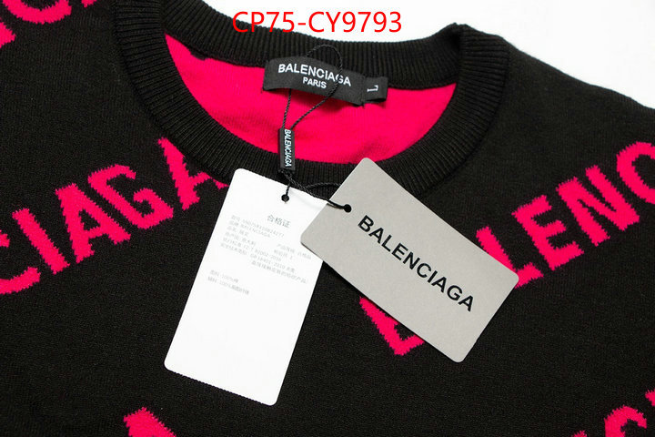 Clothing-Balenciaga shop designer replica ID: CY9793 $: 75USD