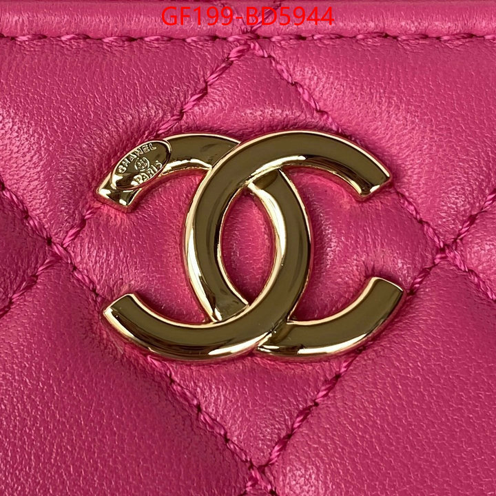 Chanel Bags(TOP)-Vanity knockoff highest quality ID: BD5944 $: 199USD