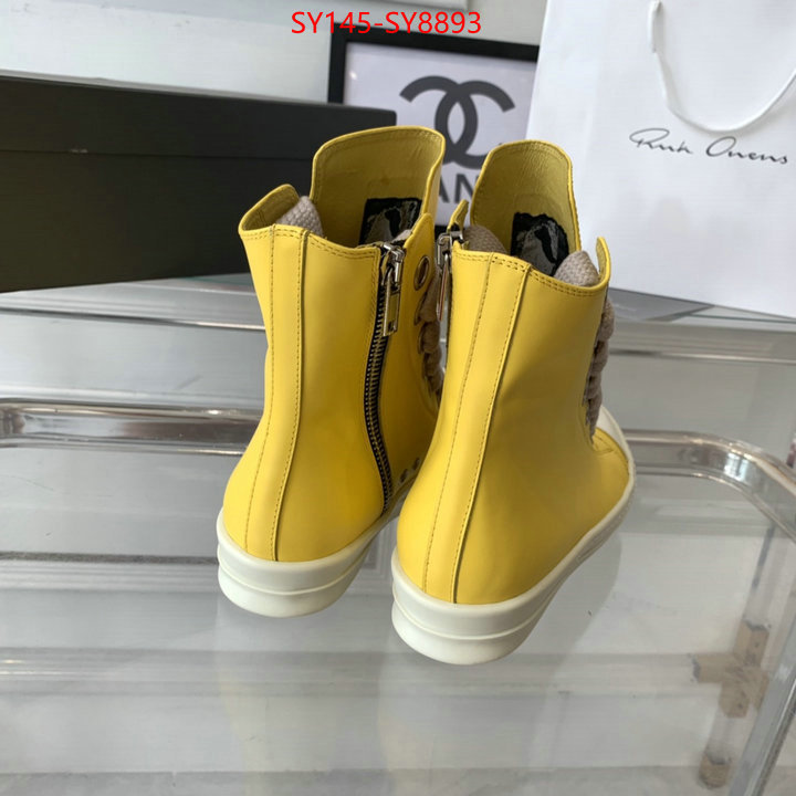 Women Shoes-RICK OWENS where quality designer replica ID: SY8893 $: 145USD