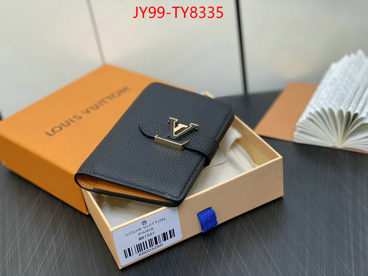 LV Bags(TOP)-Wallet we curate the best ID: TY8335 $: 99USD