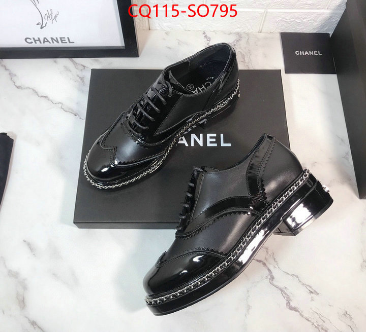 Women Shoes-Chanel high quality 1:1 replica ID: SO795 $: 115USD