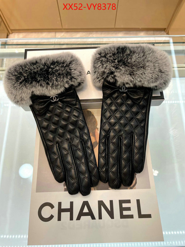 Gloves-Chanel online store ID: VY8378 $: 52USD