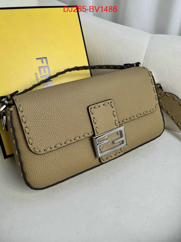 Fendi Bags(TOP)-Baguette highest product quality ID: BV1486 $: 265USD