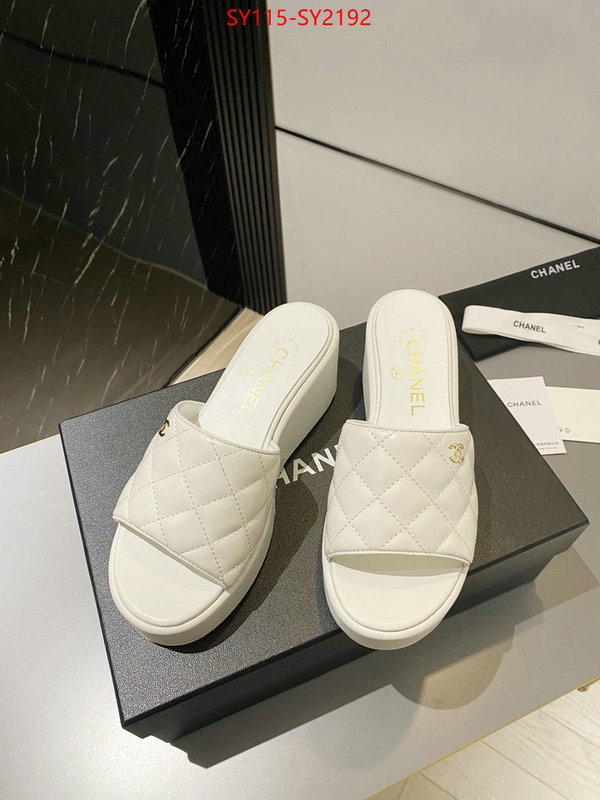 Women Shoes-Chanel replica every designer ID: SY2192 $: 115USD