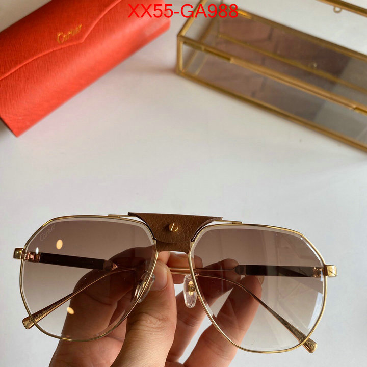 Glasses-Cartier replica for cheap ID: GA988 $:55USD