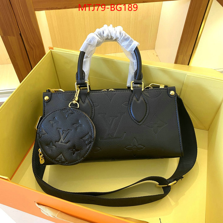 LV Bags(4A)-Handbag Collection- 2023 aaaaa replica customize ID: BG189 $: 79USD