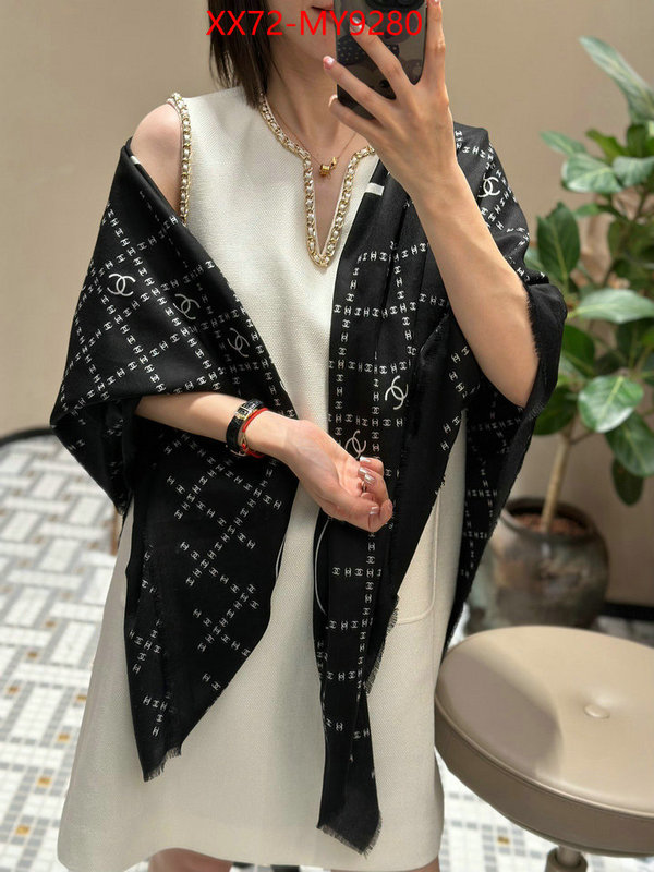 Scarf-Chanel designer high replica ID: MY9280 $: 72USD