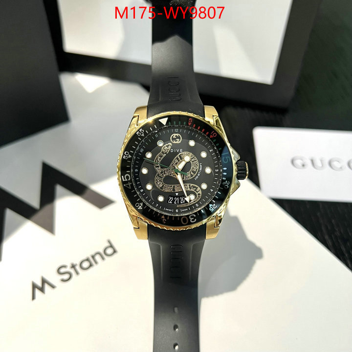 Watch(4A)-Gucci where quality designer replica ID: WY9807 $: 175USD