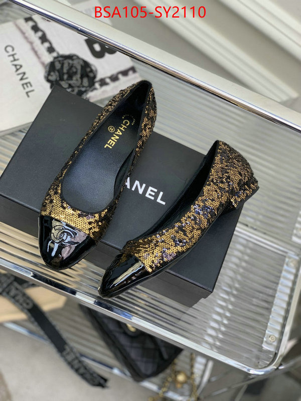 Women Shoes-Chanel quality replica ID: SY2110 $: 105USD