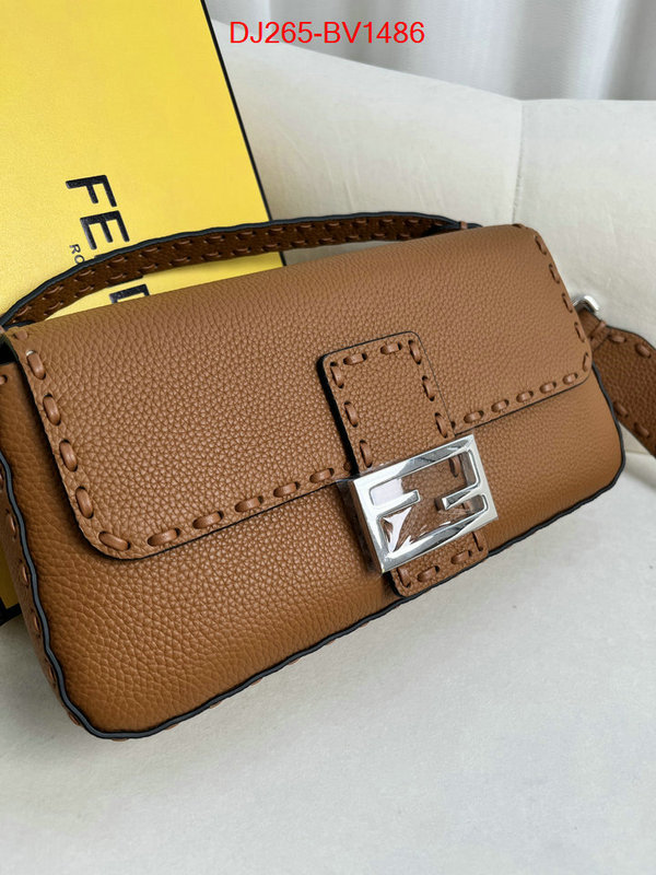 Fendi Bags(TOP)-Baguette highest product quality ID: BV1486 $: 265USD