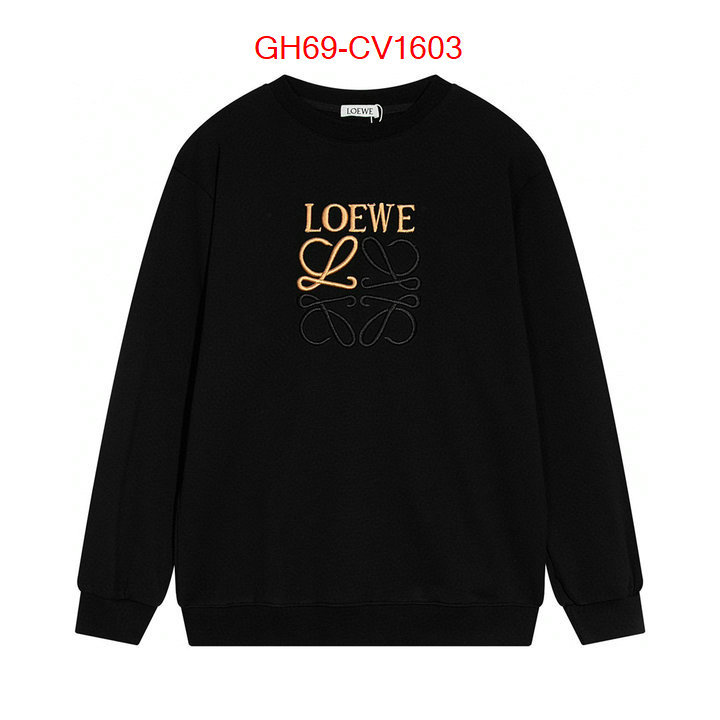 Clothing-Loewe how to buy replcia ID: CV1603 $: 69USD