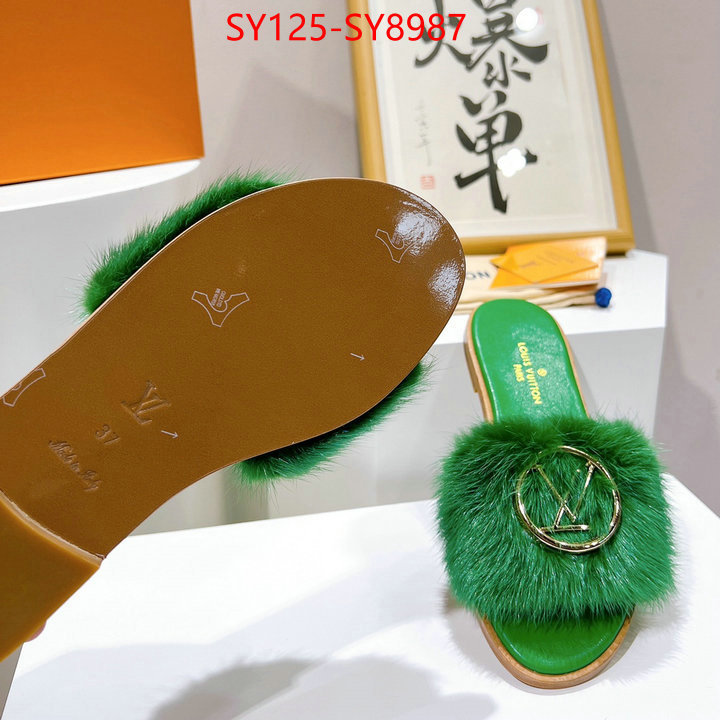 Women Shoes-LV buy sell ID: SY8987 $: 125USD