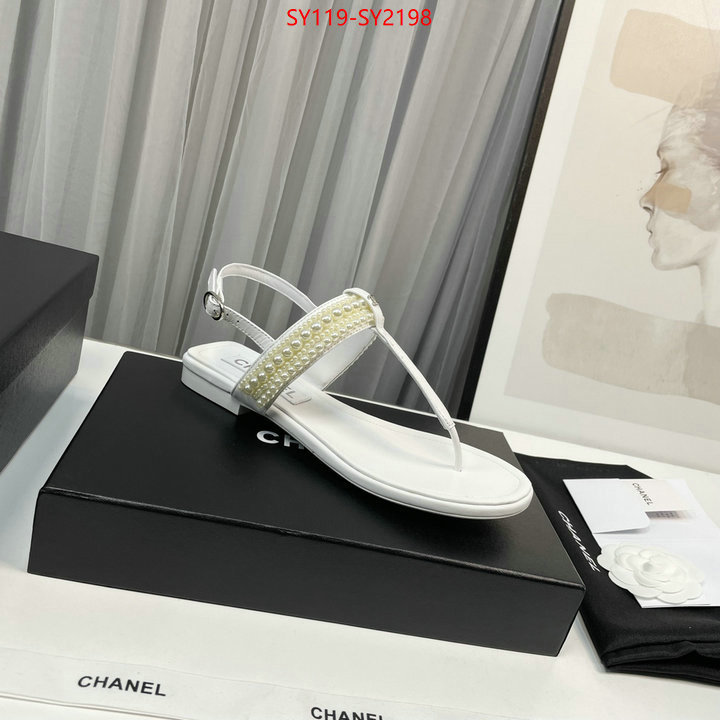 Women Shoes-Chanel for sale online ID: SY2198 $: 119USD