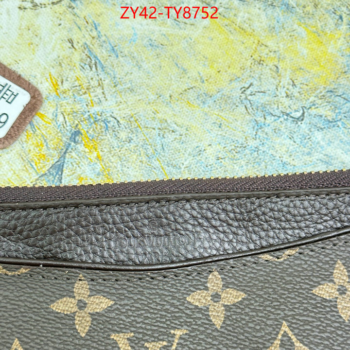 LV Bags(4A)-Wallet wholesale designer shop ID: TY8752 $: 42USD