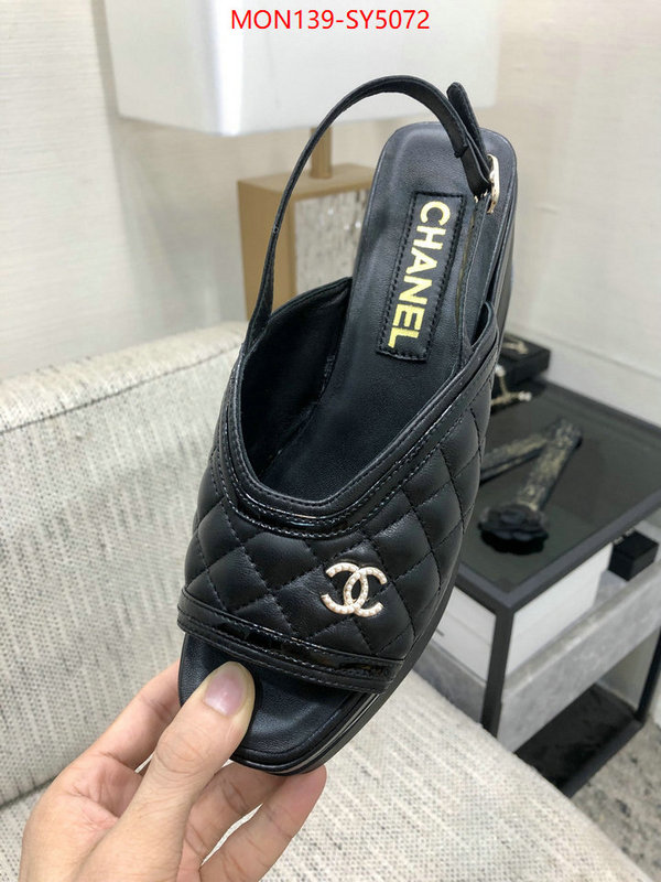 Women Shoes-Chanel best replica quality ID: SY5072 $: 139USD