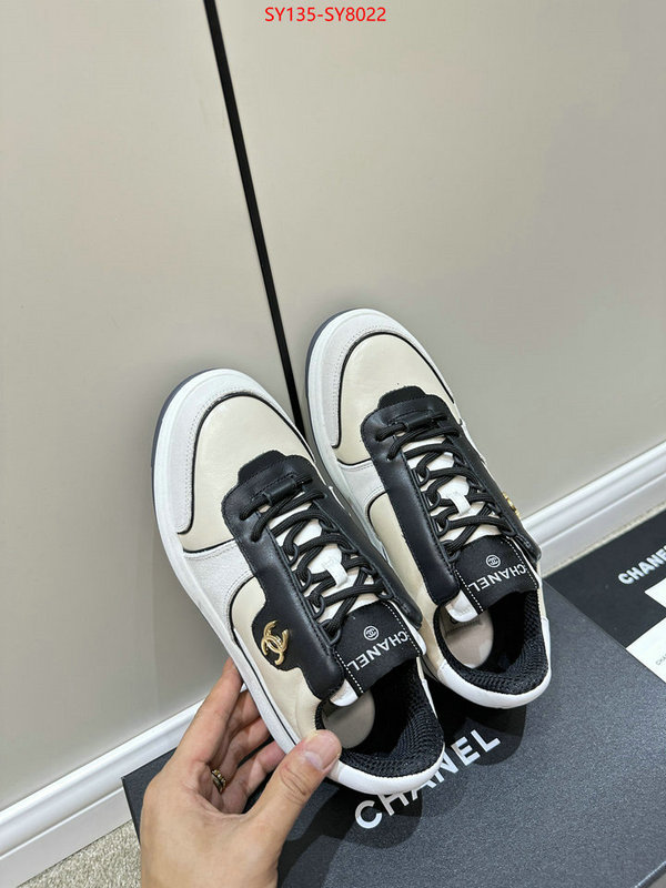 Women Shoes-Chanel top quality fake ID: SY8022 $: 135USD