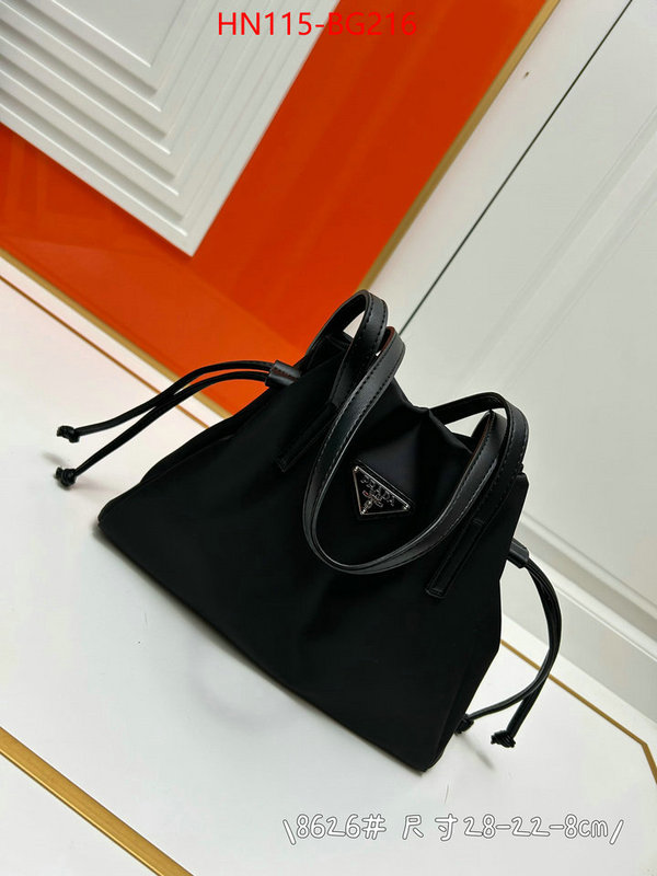 Prada Bags (4A)-Handbag- good ID: BG216 $: 115USD