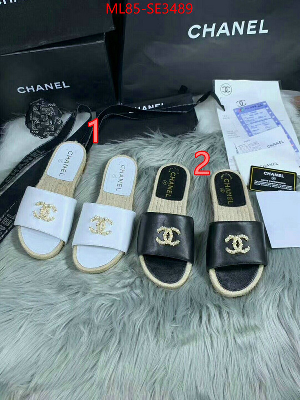 Women Shoes-Chanel good ID: SE3489 $: 85USD