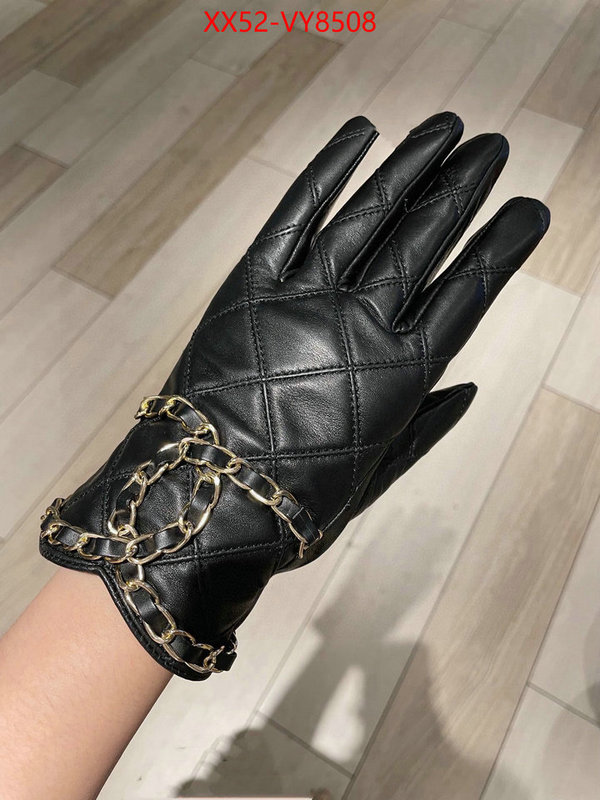 Gloves-Chanel top brands like ID: VY8508 $: 52USD