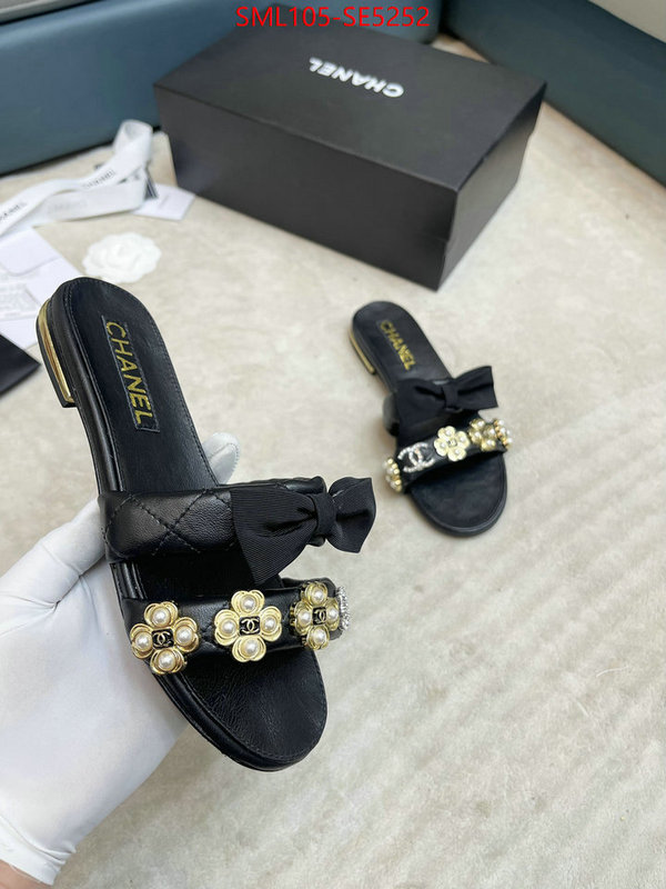 Women Shoes-Chanel luxury fake ID: SE5252 $: 105USD