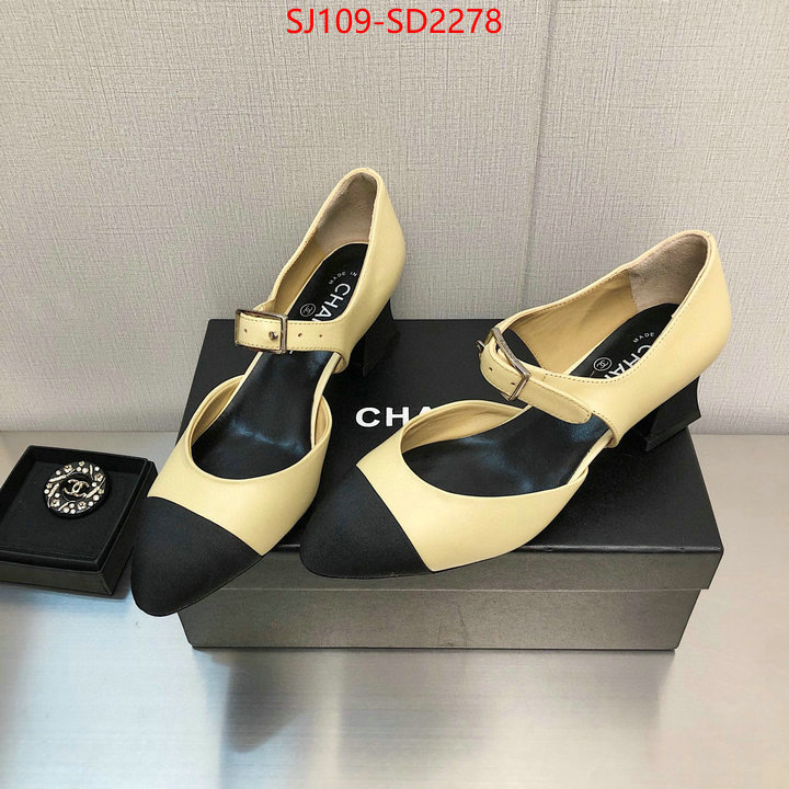 Women Shoes-Chanel fake cheap best online ID: SD2278 $: 109USD