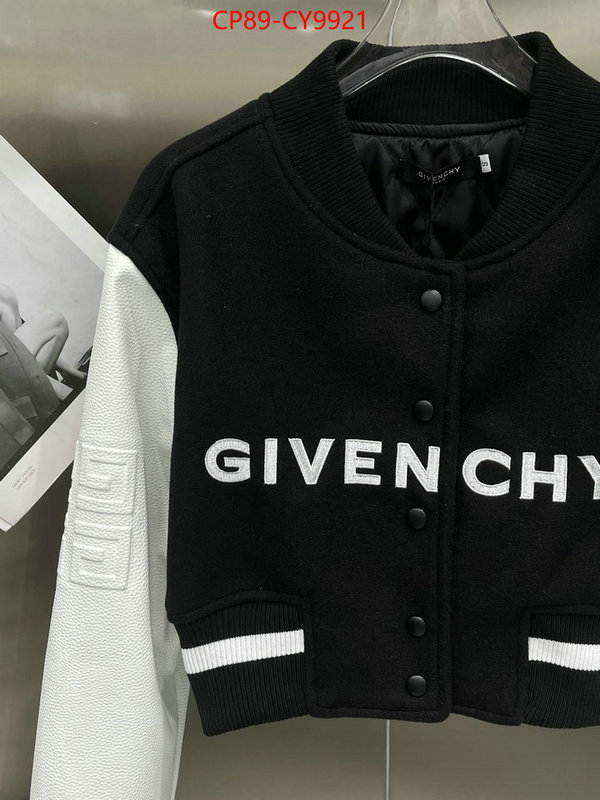 Clothing-Givenchy quality replica ID: CY9921 $: 89USD