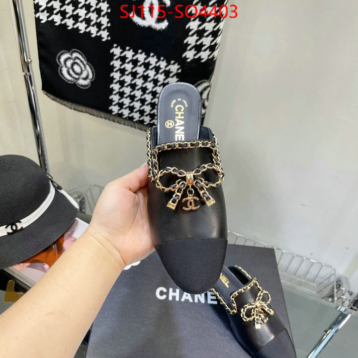 Women Shoes-Chanel luxury cheap replica ID: SO4403 $: 115USD