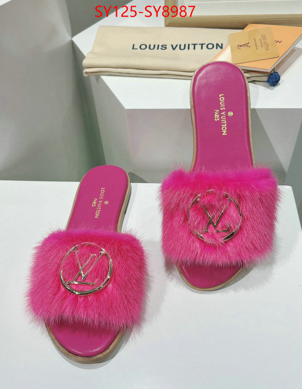 Women Shoes-LV buy sell ID: SY8987 $: 125USD