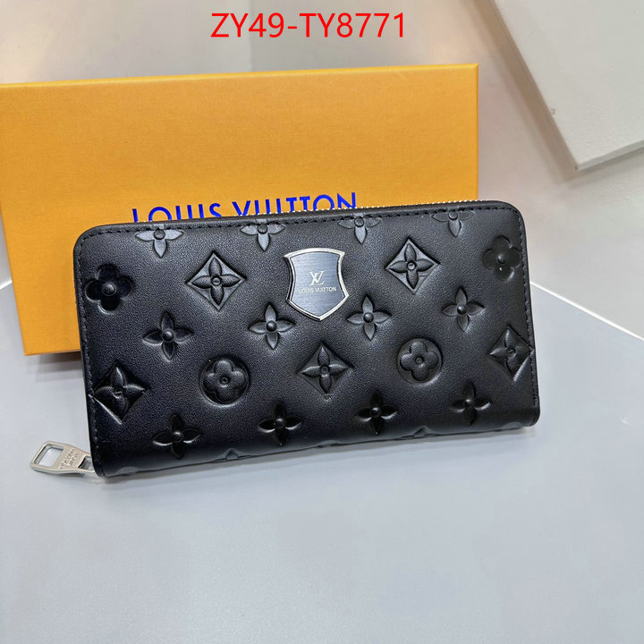 LV Bags(4A)-Wallet copy aaaaa ID: TY8771 $: 49USD