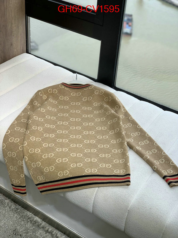 Clothing-Gucci wholesale replica ID: CV1595 $: 69USD