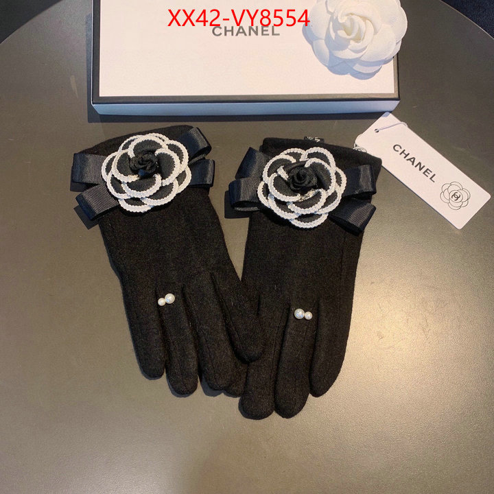 Gloves-Chanel perfect replica ID: VY8554 $: 42USD