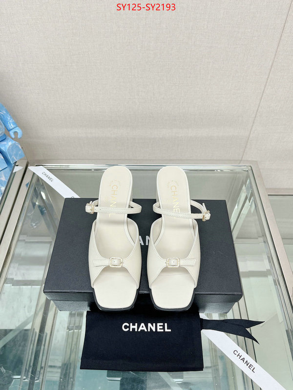 Women Shoes-Chanel aaaaa replica ID: SY2193 $: 125USD