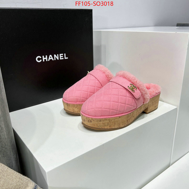 Women Shoes-Chanel 7 star ID: SO3018 $: 105USD