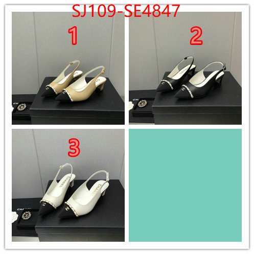 Women Shoes-Chanel how to find designer replica ID: SE4847 $: 109USD