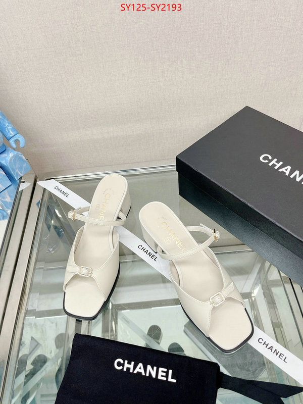 Women Shoes-Chanel aaaaa replica ID: SY2193 $: 125USD