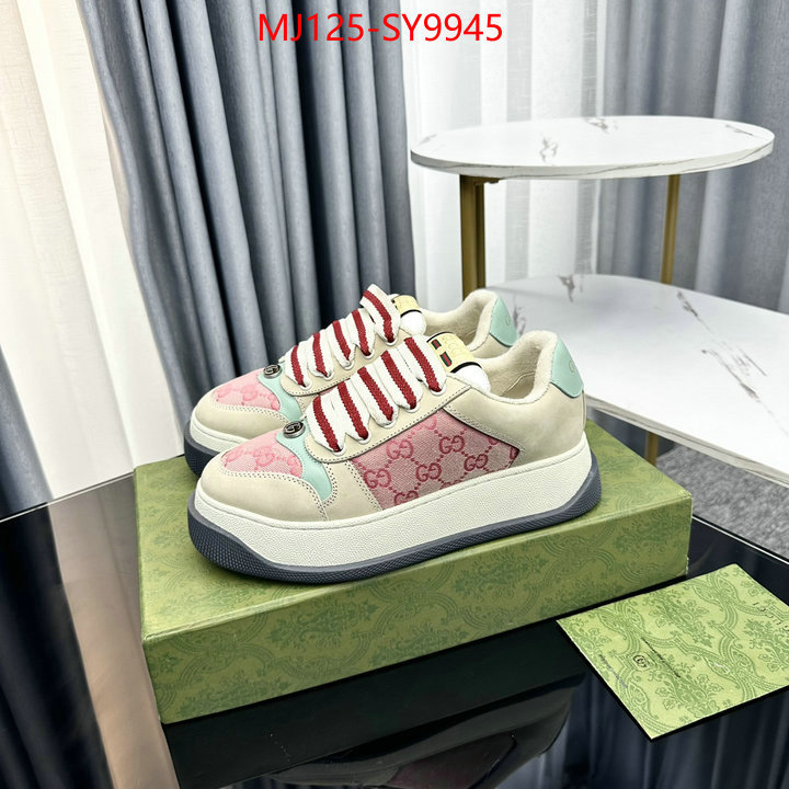 Women Shoes-Gucci aaaaa customize ID: SY9945 $: 125USD