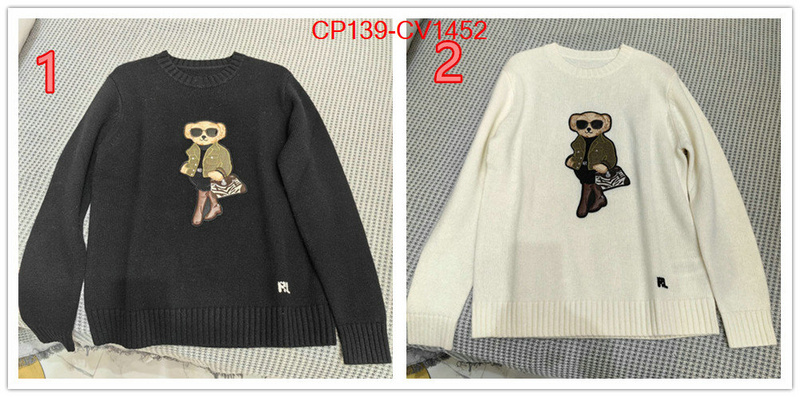 Clothing-Ralph Lauren top fake designer ID: CV1452 $: 139USD