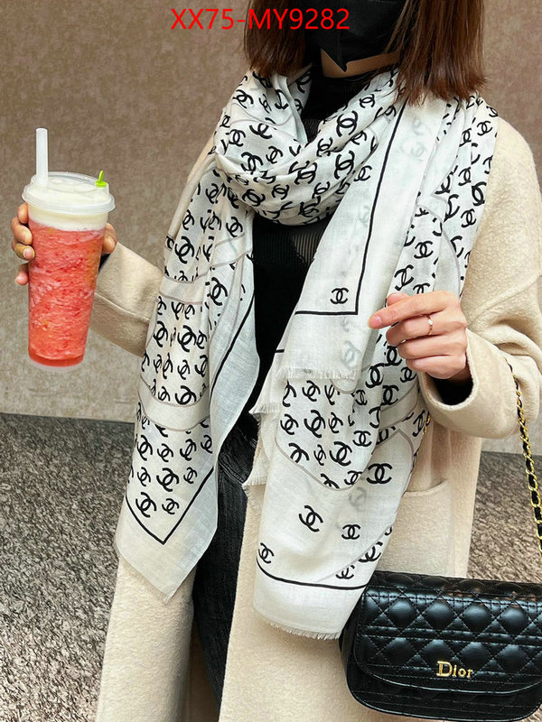 Scarf-Chanel sale outlet online ID: MY9282 $: 75USD