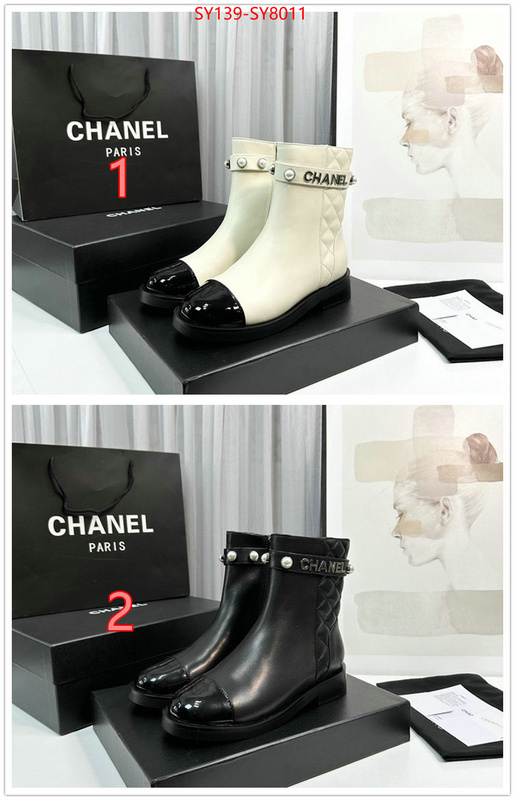 Women Shoes-Chanel top fake designer ID: SY8011 $: 139USD