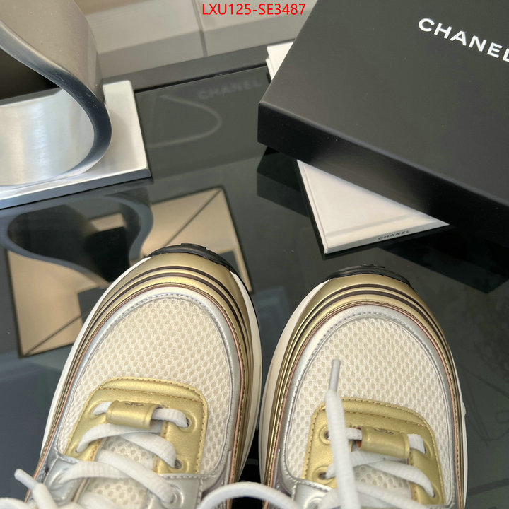 Women Shoes-Chanel aaaaa+ class replica ID: SE3487 $: 125USD