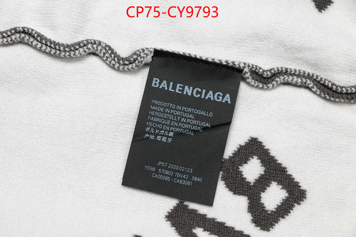 Clothing-Balenciaga shop designer replica ID: CY9793 $: 75USD