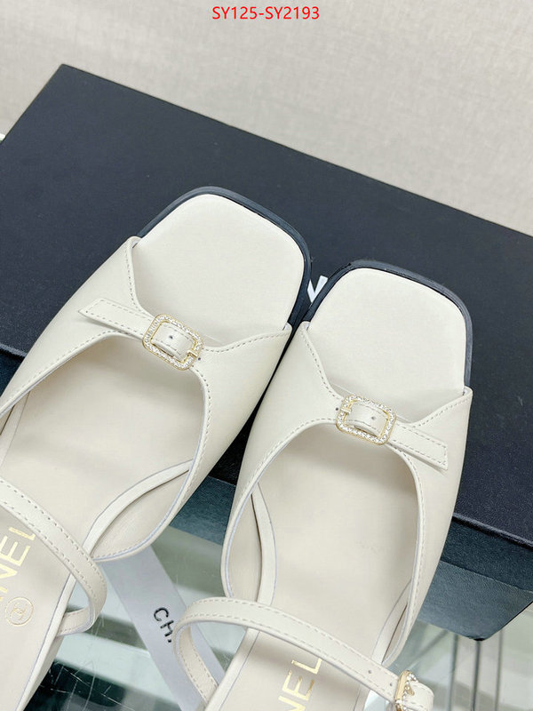 Women Shoes-Chanel aaaaa replica ID: SY2193 $: 125USD