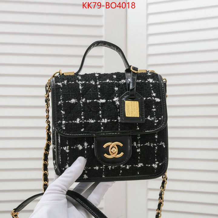 Chanel Bags(4A)-Diagonal- top quality fake ID: BO4018 $: 79USD