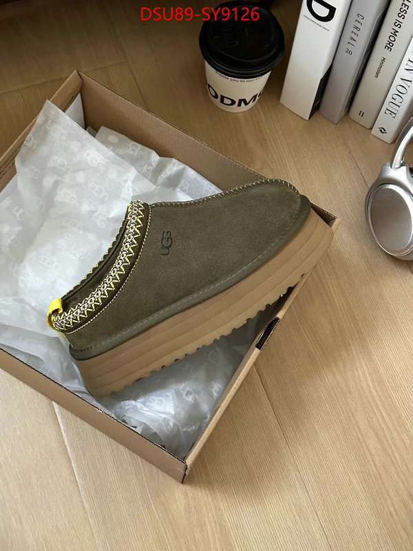 Women Shoes-UGG top quality fake ID: SY9126 $: 89USD