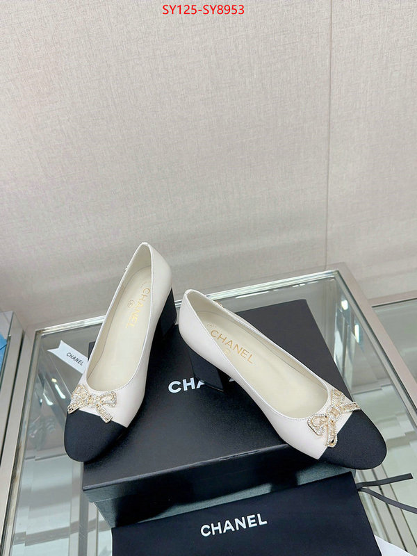 Women Shoes-Chanel replica online ID: SY8953 $: 125USD