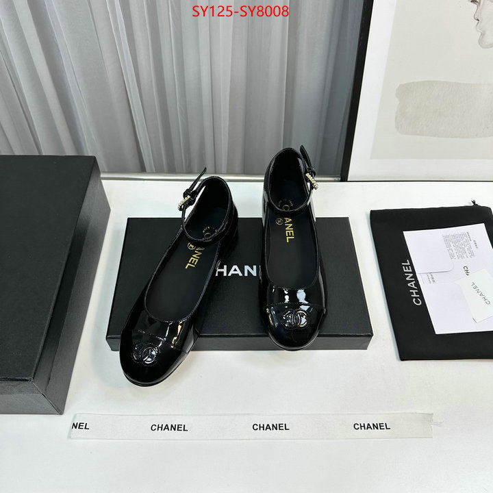 Women Shoes-Chanel what are the best replica ID: SY8008 $: 125USD